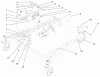 Mähdecks 30162 - Toro 62" Side Discharge Mower (SN: 990001 - 999999) (1999) Spareparts CARRIER FRAME