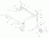 Mähdecks 30543 - Toro 44" Recycler Mower, Groundsmaster 120 (SN: 790001 - 799999) (1997) Spareparts CARRIER FRAME