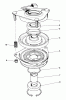 Mähdecks 30768 - Toro 52" Rear Discharge Mower (SN: 0000001 - 0999999) (1990) Spareparts CLUTCH ASSEMBLY NO. 54-0220