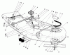 Mähdecks 30768 - Toro 52" Rear Discharge Mower (SN: 0000001 - 0999999) (1990) Spareparts CUTTING UNIT MODEL NO. 30753 #1