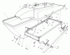 Mähdecks 30768 - Toro 52" Rear Discharge Mower (SN: 0000001 - 0999999) (1990) Spareparts GRASS COLLECTION SYSTEM MODEL NO. 30576 (OPTIONAL) #2