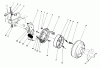 Mähdecks 30544 - Toro 44" Side Discharge Mower, Groundsmaster 117/120 (SN: 100001 - 199999) (1991) Spareparts BRAKE KIT MODEL NO. 30758 (OPTIONAL) #1