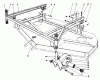 Mähdecks 30544 - Toro 44" Side Discharge Mower, Groundsmaster 117/120 (SN: 100001 - 199999) (1991) Spareparts CUTTING UNIT MODEL NO. 30768 #3