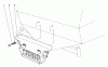 Mähdecks 30544 - Toro 44" Side Discharge Mower, Groundsmaster 117/120 (SN: 100001 - 199999) (1991) Spareparts CUTTING UNIT MODEL NO. 30768 REAR WEIGHT (OPTIONAL)