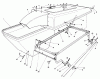 Mähdecks 30544 - Toro 44" Side Discharge Mower, Groundsmaster 117/120 (SN: 100001 - 199999) (1991) Spareparts GRASS COLLECTION SYSTEM MODEL NO. 30576 (OPTIONAL) #2