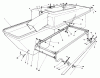 Mähdecks 30544 - Toro 44" Side Discharge Mower, Groundsmaster 117/120 (SN: 100001 - 199999) (1991) Spareparts GRASS COLLECTION SYSTEM MODEL NO. 30751 (OPTIONAL) #2