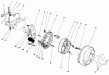 Mähdecks 30544 - Toro 44" Side Discharge Mower, Groundsmaster 117/120 (SN: 200001 - 299999) (1992) Spareparts BRAKE KIT MODEL NO. 30758 (OPTIONAL) #1