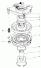 Mähdecks 30544 - Toro 44" Side Discharge Mower, Groundsmaster 117/120 (SN: 200001 - 299999) (1992) Spareparts CLUTCH ASSEMBLY NO. 54-0220