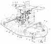Mähdecks 30544 - Toro 44" Side Discharge Mower, Groundsmaster 117/120 (SN: 200001 - 299999) (1992) Spareparts CUTTING UNIT MODEL NO. 30753 #2