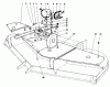 Mähdecks 30544 - Toro 44" Side Discharge Mower, Groundsmaster 117/120 (SN: 200001 - 299999) (1992) Spareparts CUTTING UNIT MODEL NO. 30768 #2