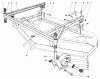 Mähdecks 30544 - Toro 44" Side Discharge Mower, Groundsmaster 117/120 (SN: 200001 - 299999) (1992) Spareparts CUTTING UNIT MODEL NO. 30768 #3