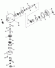 Mähdecks 30544 - Toro 44" Side Discharge Mower, Groundsmaster 117/120 (SN: 200001 - 299999) (1992) Spareparts GEAR BOX ASSEMBLY MODEL NO. 1100-010 (FOR CUTTING UNITS MODEL NO. 30753,30768 & 30747)