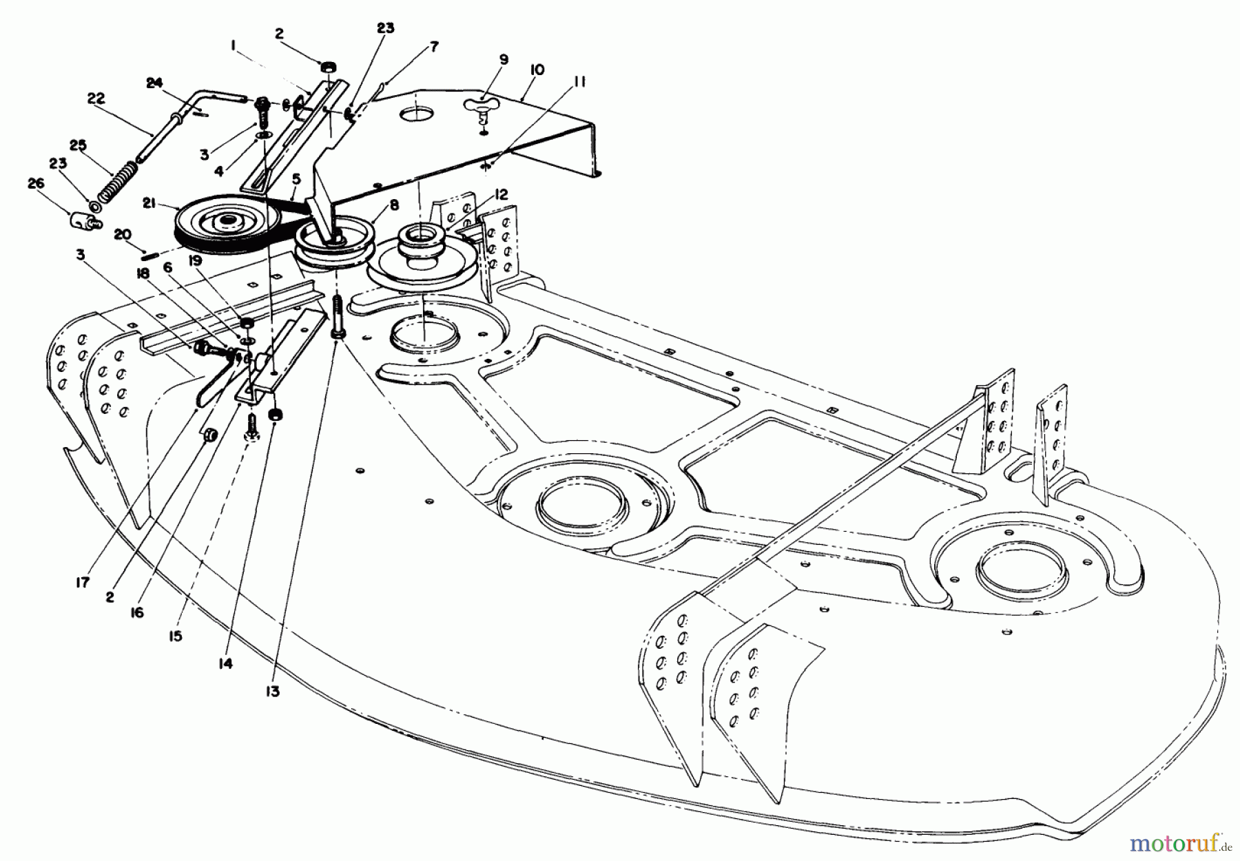  Mähdecks 30768 - Toro 52