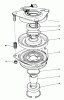 Mähdecks 30768 - Toro 52" Rear Discharge Mower (SN: 9000001 - 9999999) (1989) Spareparts CLUTCH ASSEMBLY NO. 54-0220