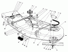 Mähdecks 30768 - Toro 52" Rear Discharge Mower (SN: 9000001 - 9999999) (1989) Spareparts CUTTING UNIT MODEL NO. 30753 #1