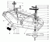 Mähdecks 30768 - Toro 52" Rear Discharge Mower (SN: 9000001 - 9999999) (1989) Spareparts CUTTING UNIT MODEL NO. 30768 #1