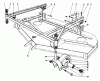 Mähdecks 30768 - Toro 52" Rear Discharge Mower (SN: 9000001 - 9999999) (1989) Spareparts CUTTING UNIT MODEL NO. 30768 #3