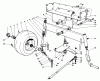 Mähdecks 30768 - Toro 52" Rear Discharge Mower (SN: 9000001 - 9999999) (1989) Spareparts FRONT AXLE ASSEMBLY