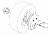 Mähdecks 30768 - Toro 52" Rear Discharge Mower (SN: 9000001 - 9999999) (1989) Spareparts WHEEL WEIGHT KIT MODEL NO. 56-6620 (OPTIONAL) (FOR 44" SNOW THROWER MODEL NO. 30761)