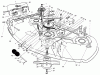 Mähdecks 30544 - Toro 44" Side Discharge Mower, Groundsmaster 120 (SN: 690001 - 699999) (1996) Spareparts DECK & SPINDLE ASSEMBLY