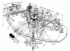 Mähdecks 30544 - Toro 44" Side Discharge Mower, Groundsmaster 120 (SN: 490001 - 499999) (1994) Spareparts DECK & SPINDLE ASSEMBLY