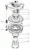 Mähdecks 30544 - Toro 44" Side Discharge Mower, Groundsmaster 120 (SN: 500001 - 599999) (1985) Spareparts CLUTCH ASSEMBLY N0. 540220