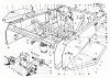 Mähdecks 30544 - Toro 44" Side Discharge Mower, Groundsmaster 120 (SN: 600001 - 699999) (1986) Spareparts FRAME & JACKSHAFT ASSEMBLY