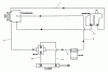 Mähdecks 30544 - Toro 44" Side Discharge Mower, Groundsmaster 120 (SN: 600001 - 699999) (1986) Spareparts HYDRAULIC SCHEMATIC