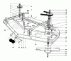 Mähdecks 30768 - Toro 52" Rear Discharge Mower (SN: 8000001 - 8999999) (1988) Spareparts CUTTING UNIT MODEL NO. 30768 #1