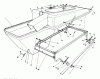 Mähdecks 30768 - Toro 52" Rear Discharge Mower (SN: 8000001 - 8999999) (1988) Spareparts GRASS COLLECTION SYSTEM MODEL NO. 30751 (OPTIONAL) #2