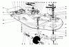 Mähdecks 30545 - Toro 52" Side Discharge Mower (SN: 10000001 - 19999999) (1981) Spareparts CUTTING UNIT ASSEMBLY