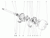 Mähdecks 30545 - Toro 52" Side Discharge Mower (SN: 80000001 - 89999999) (1978) Spareparts BRAKE ASSEMBLY