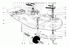 Mähdecks 30545 - Toro 52" Side Discharge Mower (SN: 80000001 - 89999999) (1978) Spareparts CUTTING UNIT ASSEMBLY