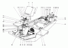 Mähdecks 30545 - Toro 52" Side Discharge Mower (SN: 80000001 - 89999999) (1978) Spareparts INSTRUMENT PANEL AND STEERING POST ASSEMBLY