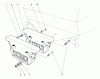 Mähdecks 30545 - Toro 52" Side Discharge Mower (SN: 80000001 - 89999999) (1978) Spareparts REAR WEIGHT KIT MODEL NO. 24-5780 (OPTIONAL)