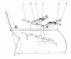 Mähdecks 30545 - Toro 52" Side Discharge Mower (SN: 80000001 - 89999999) (1978) Spareparts V-PLOW INSTALLATION NO. 30755 (OPTIONAL)