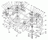 Mähdecks 30548 - Toro 48" Recycler Mower, ProLine 118 (SN: 2000001 - 2999999) (1992) Spareparts CUTTING DECK & SPINDLE ASSEMBLY