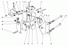 Mähdecks 30575 - Toro 72" Side Discharge Mower (SN: 900001 - 999999) (1989) Spareparts TRANSMISSLON INTERLOCK ASSEMBLY