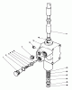 Mähdecks 30575 - Toro 72" Side Discharge Mower (SN: 900001 - 999999) (1989) Spareparts VALVE ASSEMBLY NO. 43-1700