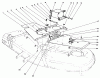 Mähdecks 30555 - Toro 52" Side Discharge Mower, Groundsmaster 200 Series (SN: 2000001 - 2999999) (1992) Spareparts COVERS AND GEAR BOX ASSEMBLY