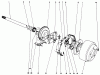 Mähdecks 30555 - Toro 52" Side Discharge Mower, Groundsmaster 200 Series (SN: 4000001 - 4999999) (1984) Spareparts BRAKE ASSEMBLY