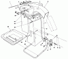 Mähdecks 30555 - Toro 52" Side Discharge Mower, Groundsmaster 200 Series (SN: 4000001 - 4999999) (1984) Spareparts GRASS COLLECTION SYSTEM MODEL NO. 30557 (FOR CUTTING UNIT MODEL 30555) #3