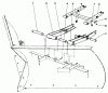 Mähdecks 30555 - Toro 52" Side Discharge Mower, Groundsmaster 200 Series (SN: 4000001 - 4999999) (1984) Spareparts V-PLOW INSTALLATION NO. 30755 (OPTIONAL)