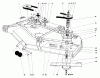 Mähdecks 30562 - Toro 62" Side Discharge Mower, GM 200 Series (SN: 5000001 - 5999999) (1985) Spareparts CUTTING UNIT MODEL NO. 30560 #1