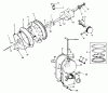 Mähdecks 30562 - Toro 62" Side Discharge Mower, GM 200 Series (SN: 5000001 - 5999999) (1985) Spareparts ENGINE, MODEL NO. B48G-GA020 TYPE NO. 4139F CRANKSHAFT AND FLYWHEEL