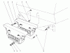 Mähdecks 30562 - Toro 62" Side Discharge Mower, GM 200 Series (SN: 5000001 - 5999999) (1985) Spareparts REAR WEIGHT KIT MODEL NO. 24-5780 (OPTIONAL)