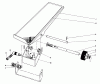 Mähdecks 30562 - Toro 62" Side Discharge Mower, GM 200 Series (SN: 5000001 - 5999999) (1985) Spareparts TRACTION PEDAL ASSEMBLY