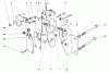 Mähdecks 30562 - Toro 62" Side Discharge Mower, GM 200 Series (SN: 5000001 - 5999999) (1985) Spareparts TRANSMISSION INTERLOCK ASSEMBLY