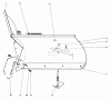 Mähdecks 30562 - Toro 62" Side Discharge Mower, GM 200 Series (SN: 5000001 - 5999999) (1985) Spareparts V-PLOW MODEL NO. 30750 (OPTIONAL)