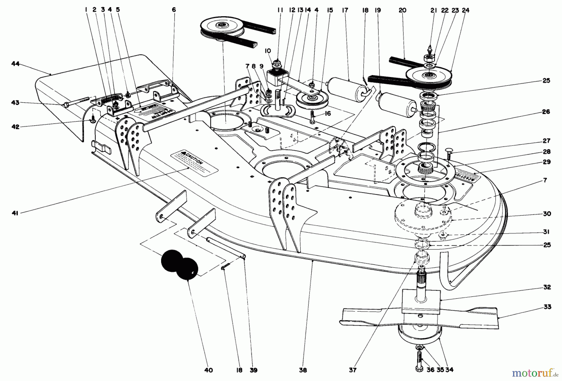  Mähdecks 30562 - Toro 62